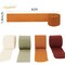 StaticPoster; 8 Rolls Orange Burgundy Green Crepe Paper Streamers for Wedding, Birthday, Baby Shower, Bride Shower, Fall Decor, Garden Party, Woodsy Party Decorations; Category:Streamers & Garland; Image:4